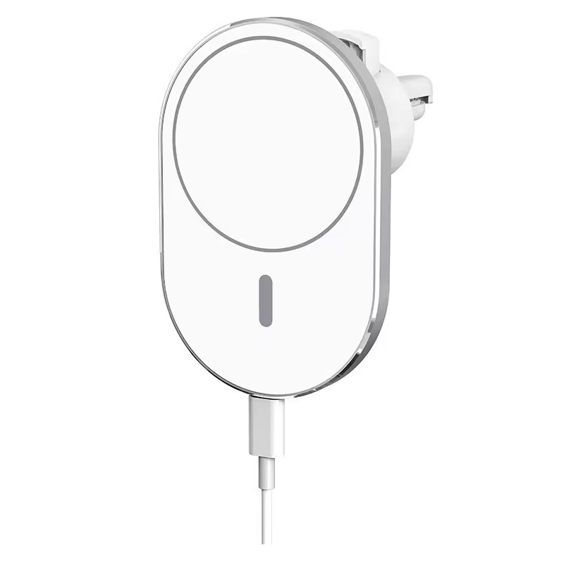 Car white [round]